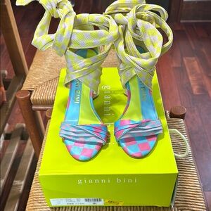 Gianni Bini Pink and Blue Women's Shoes